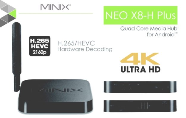 Minix NEO X8-H Plus – mini PC z systemem Android i obsługą 4K UHD