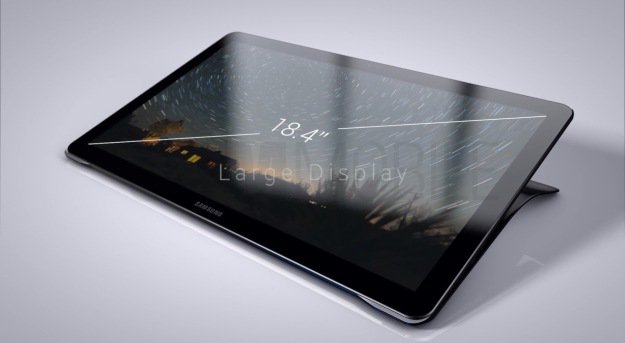18,4-calowy tablet marki Samsung