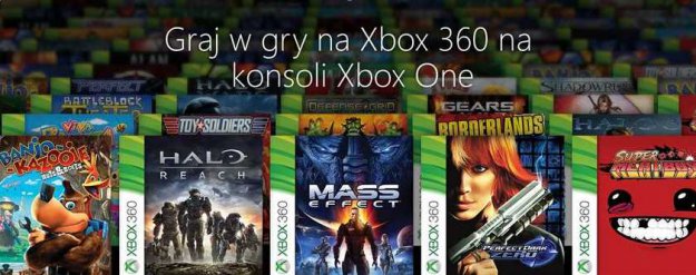  Xbox One - wsteczna kompatybilność od 12 listopada