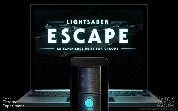Lightsaber Escape - przemień telefon w miecz świetlny
