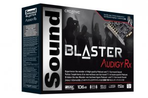 Creative Sound Blaster Audigy Rx – karta dla miłośników dźwięku