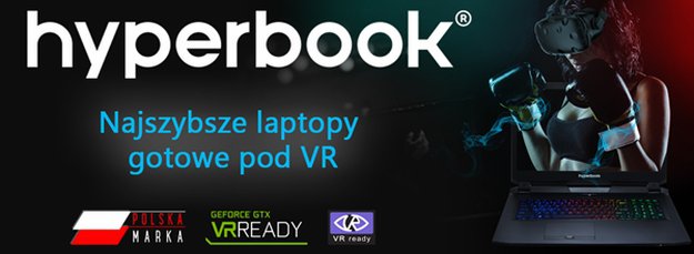 Hyperbook – laptopy gotowe pod VR
