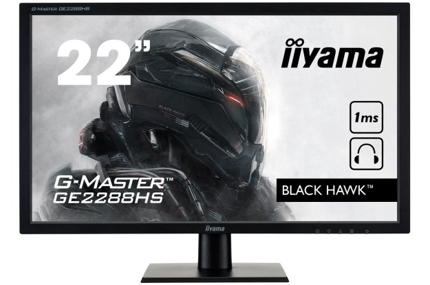 Rodzina monitorów iiyama powiększa się o Black Hawk GE2288HS-B1