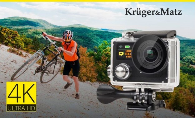 Kruger&Matz - kamera sportowa rejestrująca materiały w 4K