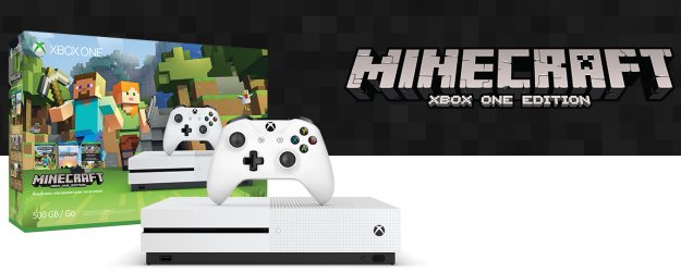 Xbox One S z grą Minecraft