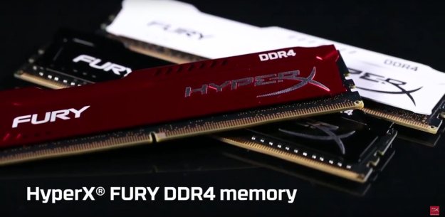 HyperX rozszerza linię produktową pamięci Fury DDR4 