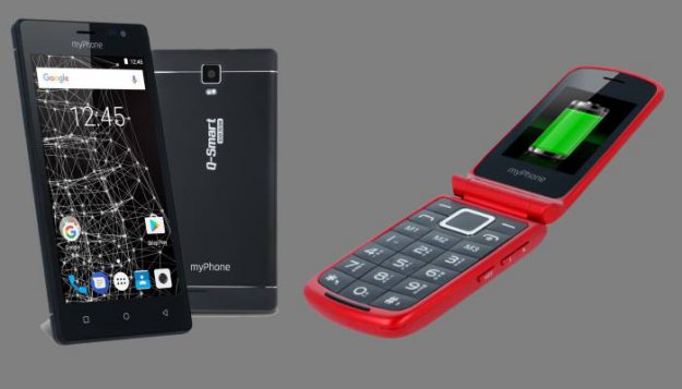 myPhone Q-Smart i FLIP 3 w Biedronce
