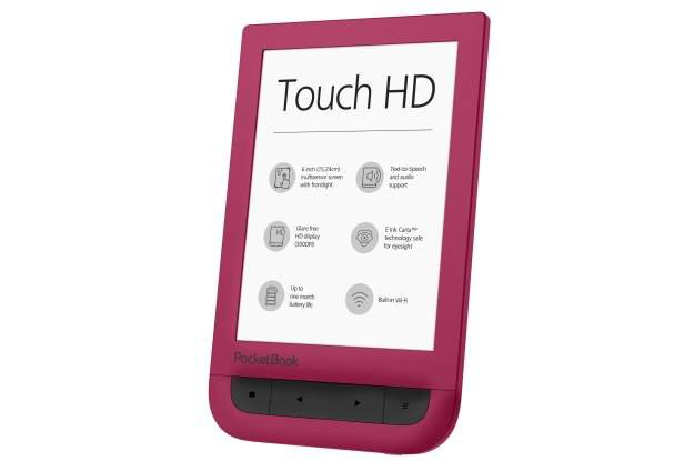 PocketBook Touch HD w czerwieni