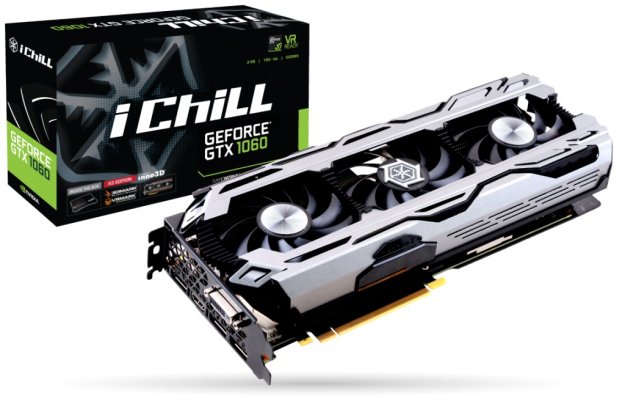 Inno3D iChill GeForce GTX 1060 X3 – popularna karta w wersji dla wymagających