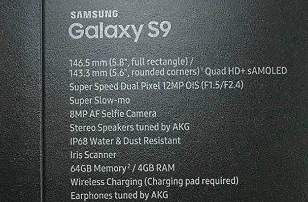 Galaxy S9 - poznaliśmy jego specyfikację?