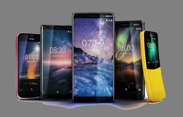 MWC 2018: Nokia 8 Sirocco, Nokia 7 Plus, Nokia 6, Nokia 1 i Nokia 8110