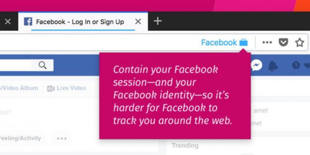 Facebook Container ochroni naszą prywatność