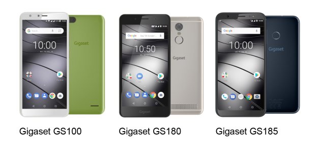 Gigaset prezentuje trzy kolejne modele smartfonów