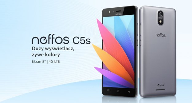 Neffos C5s – nowy smartfon TP Link