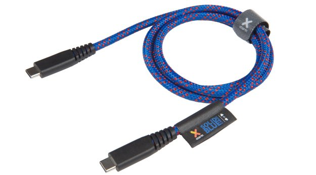 Xtorm Solid Blue – pancerne kable USB/Lightning 