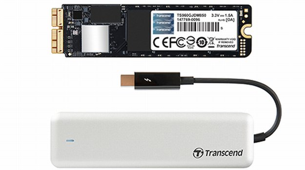Transcend JetDrive 850/855 - nowy dysk SSD dla Maca