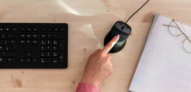 HP USB Fingerprint Mouse - myszka ze skanerem linii papilarnych