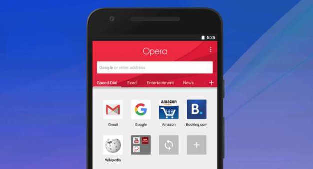 Androidowa Opera z wbudowanym VPN-em