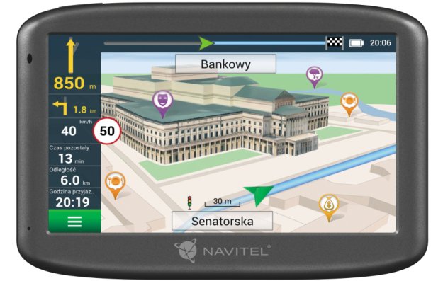 NAVITEL E505 MAGNETIC – nowy GPS z mapą Europy