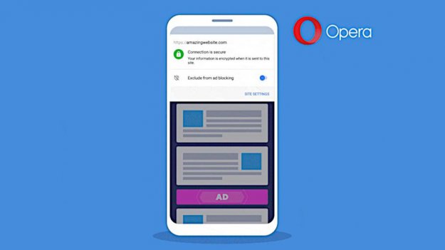 Opera z szybszym blokowaniem reklam