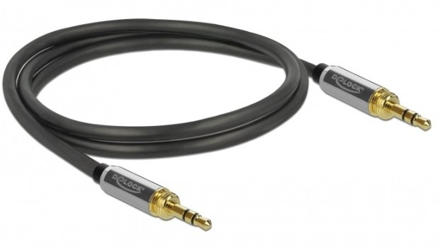 Delock - kable audio z adapterem dla 6,35 mm jack