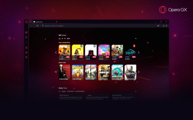 Opera GX – pierwsza na świecie gamingowa przeglądarka
