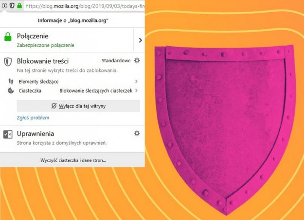 Firefox blokuje szpiegów