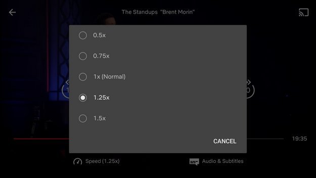Netflix testuje zmienną prędkość odtwarzania