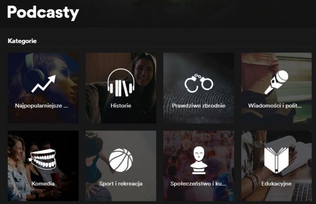 Spotify poprawia sekcję podcastów