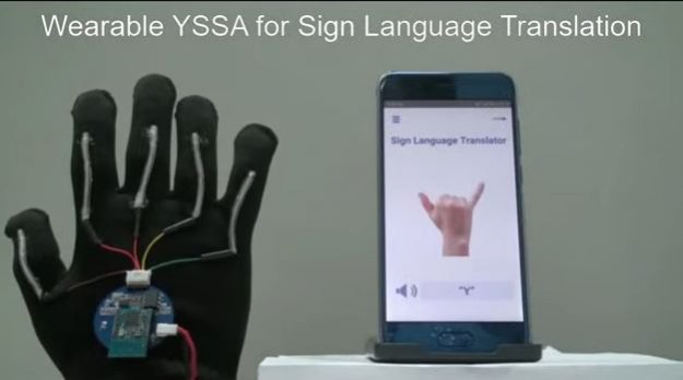 Rękawica high-tech potrafi tłumaczyć język migowy 