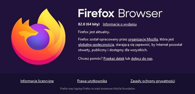 Firefox 82 do wzięcia