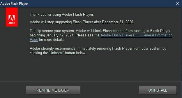 Flash Player: jeszcze trzy dni