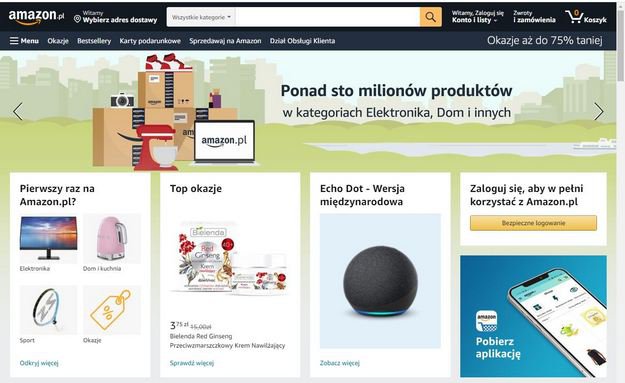 Amazon.pl już działa